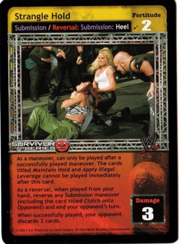 Strangle Hold (SS2)
